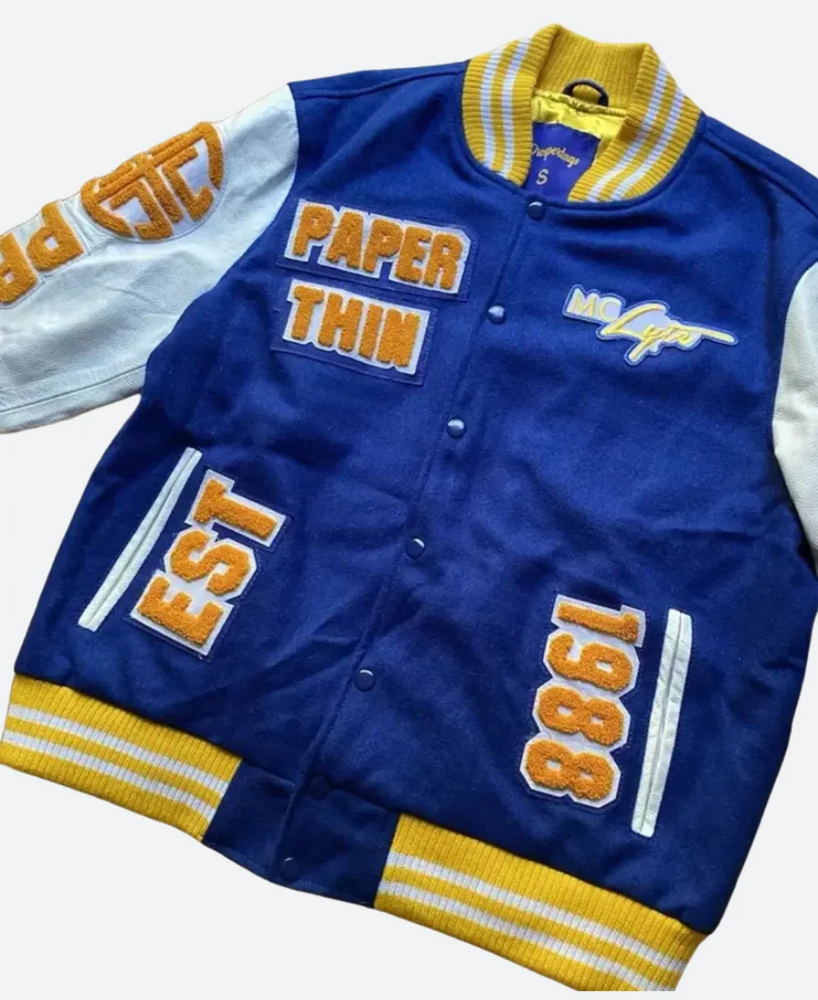 As A Rock  MC Lyte Varsity Jacket