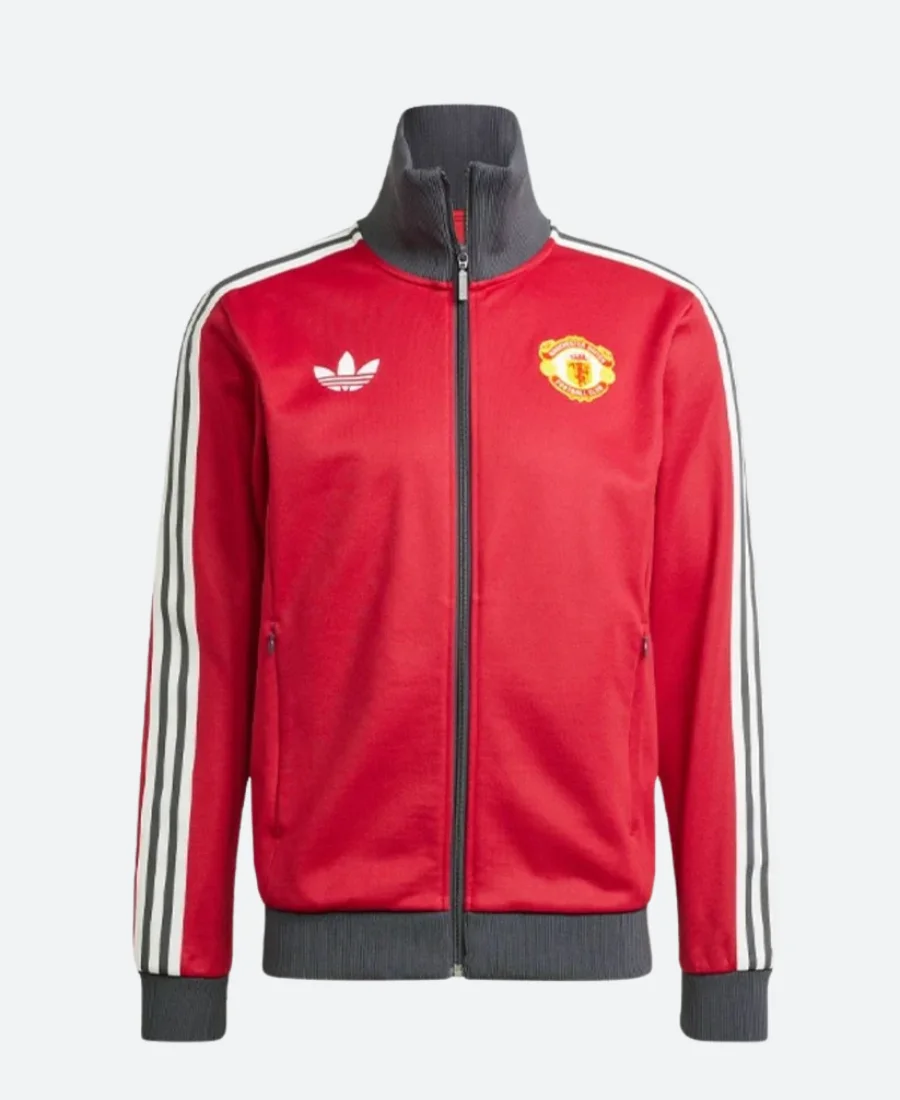 Manchester United Red Track Jacket