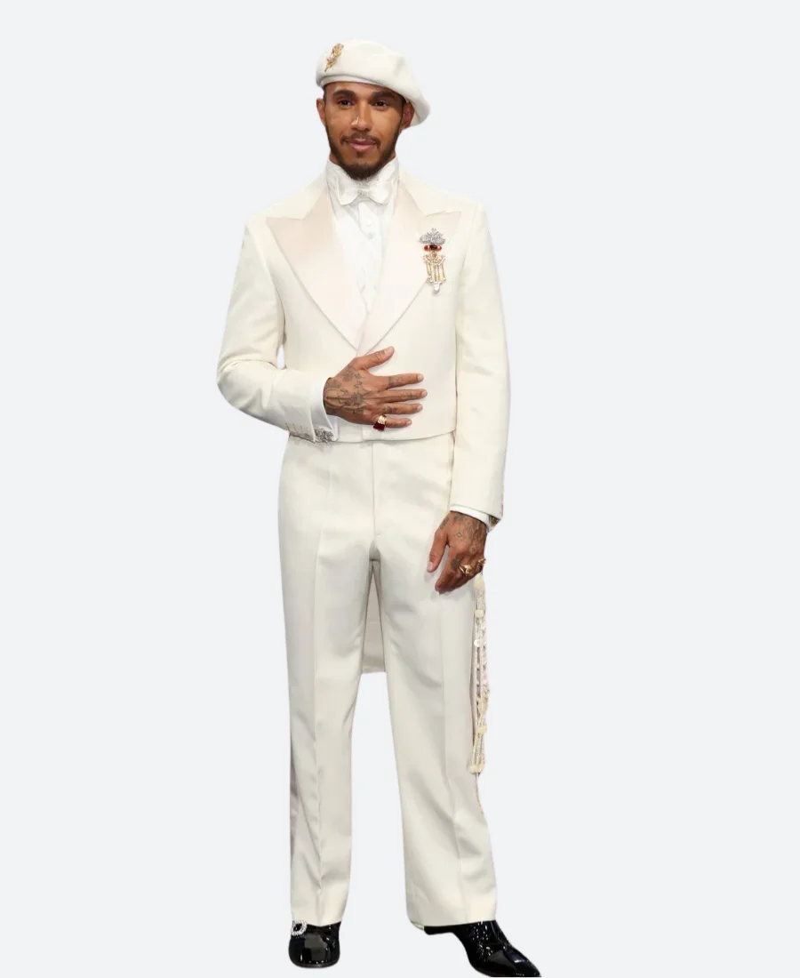 Met Gala 2025 Lewis Hamilton Suit