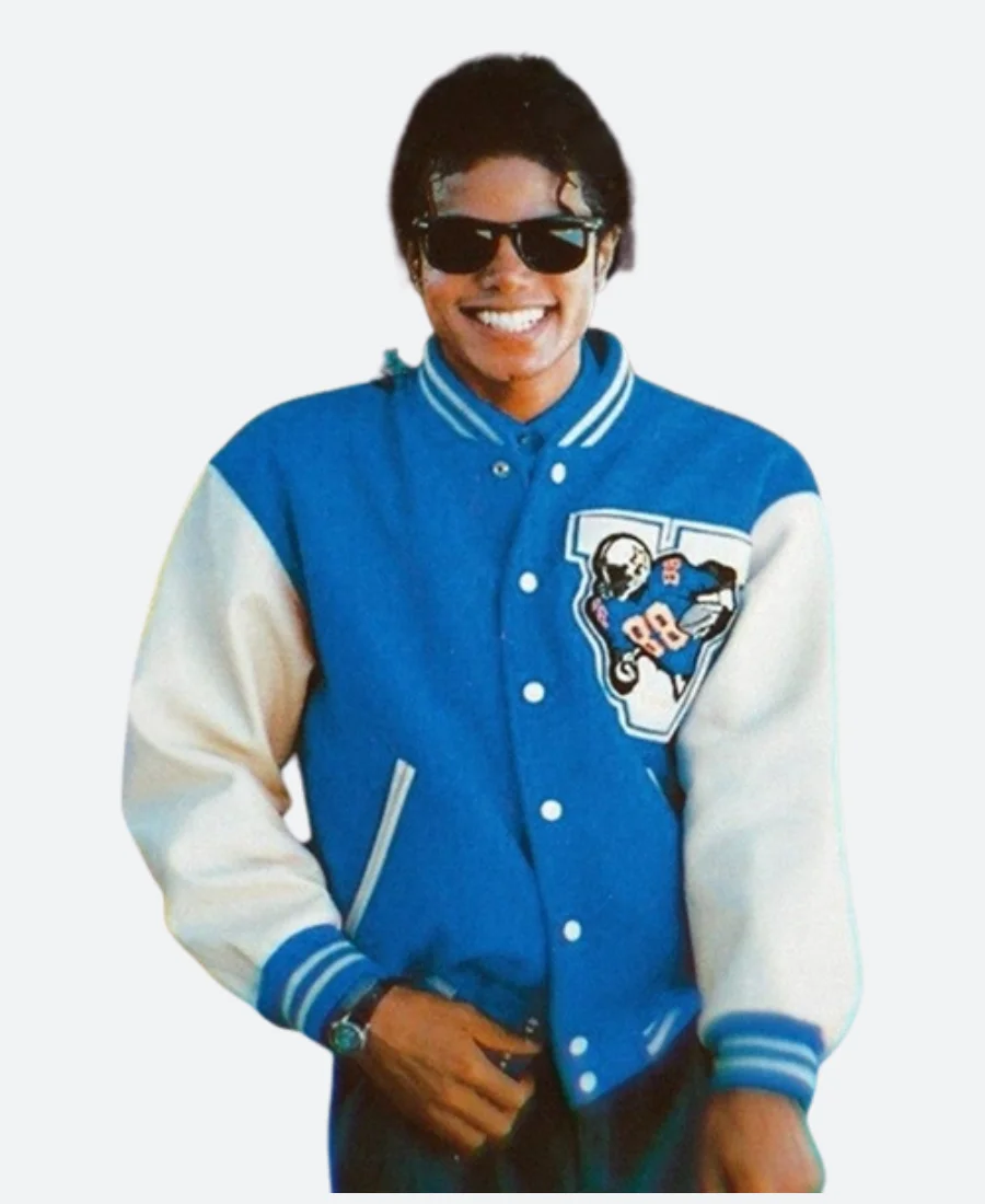 Michael Jackson VAN 88 Letterman Varsity Jacket