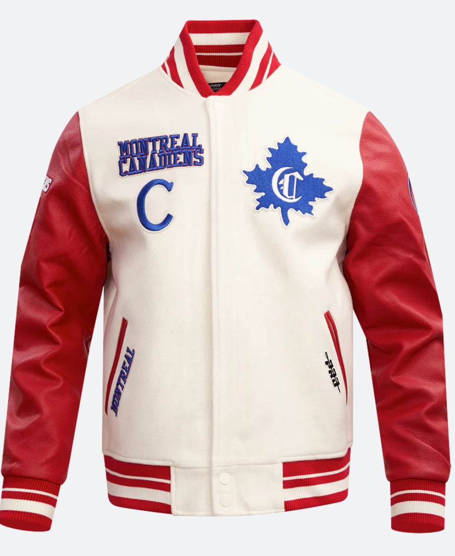 Montreal Candiens Letterman Varsity Jacket