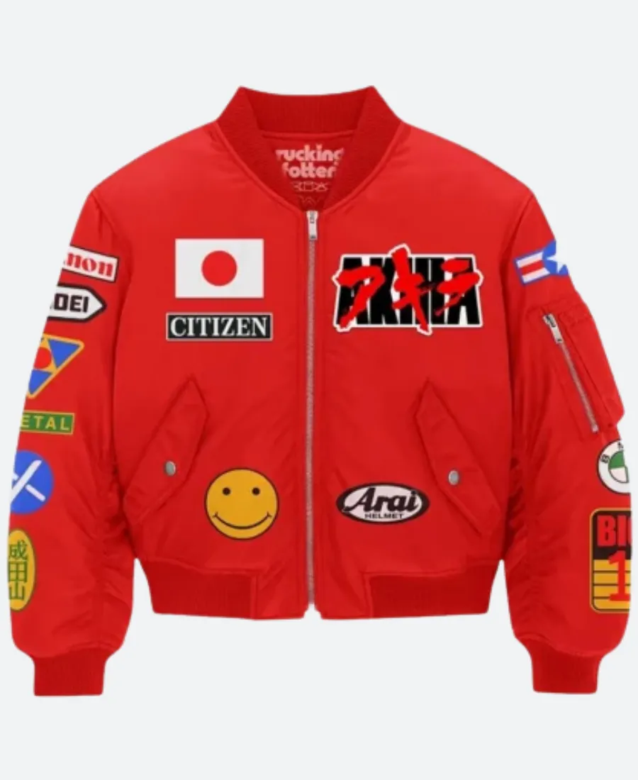 Neo Tokyo Akira Red Bomber Jacket