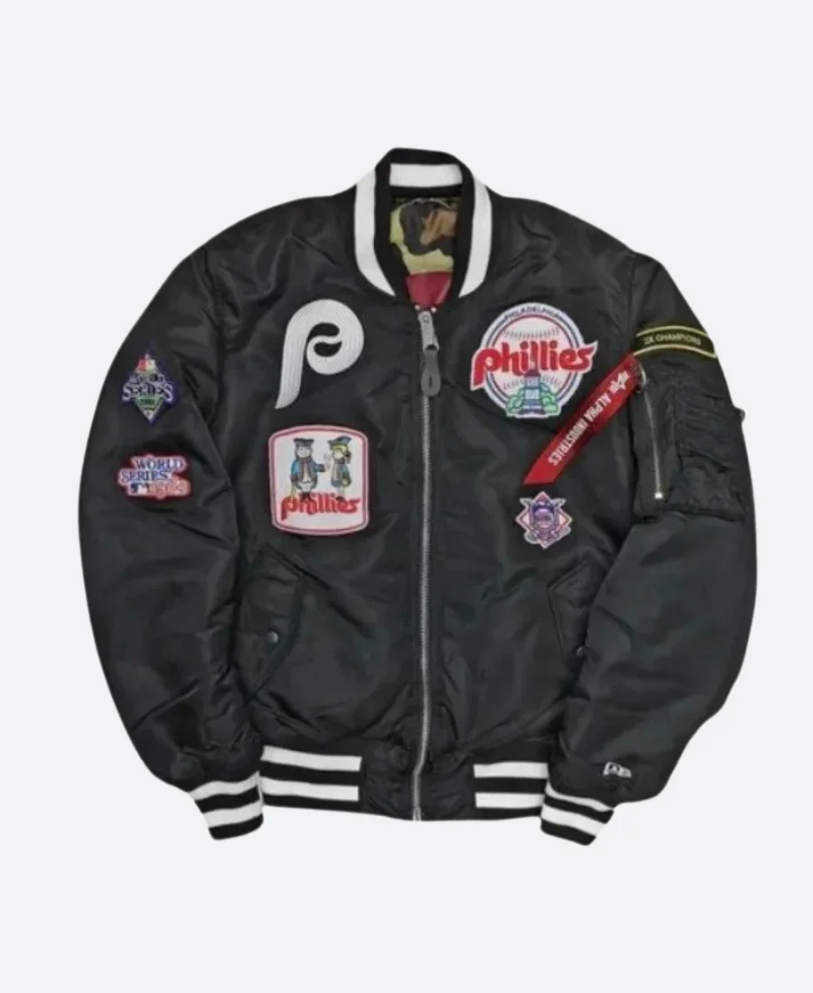 New Era X Philadelphia Phillies Bomber Jacket