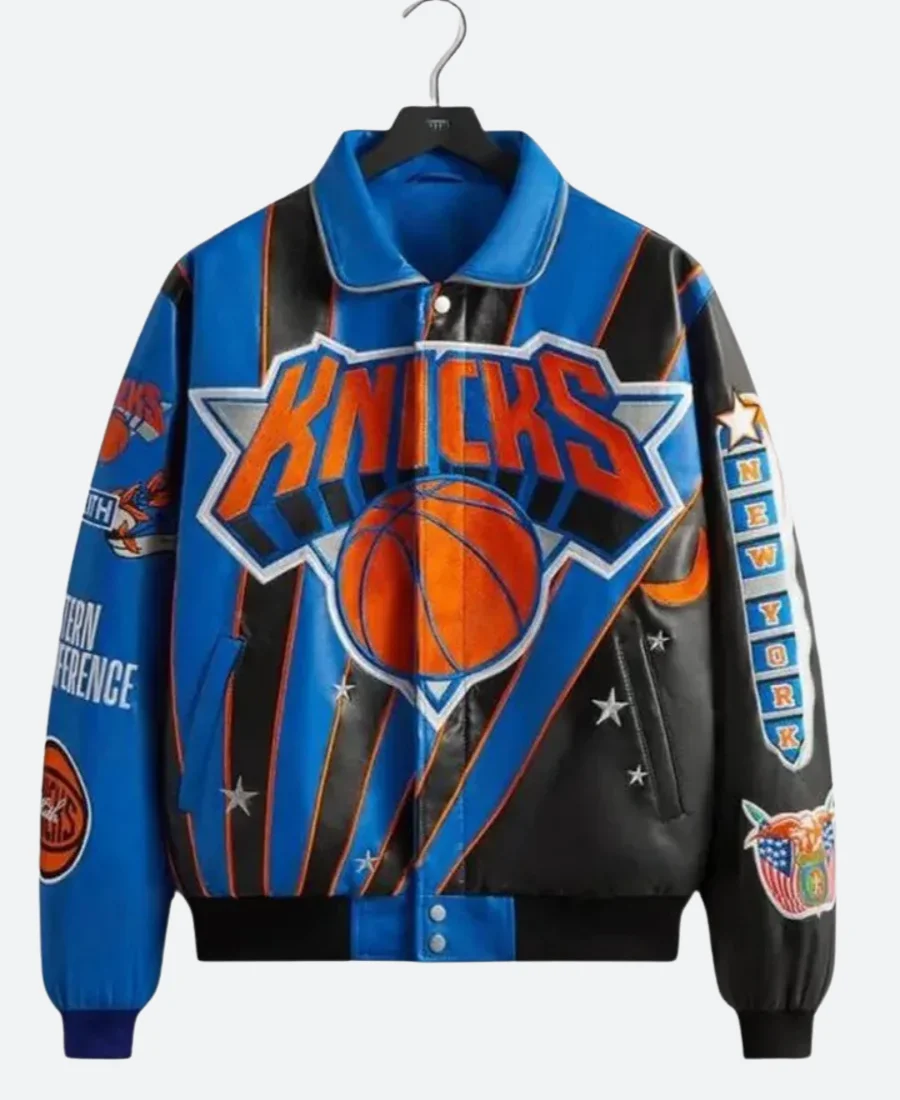 New York Knicks Amare Stoudemire Leather Jacket