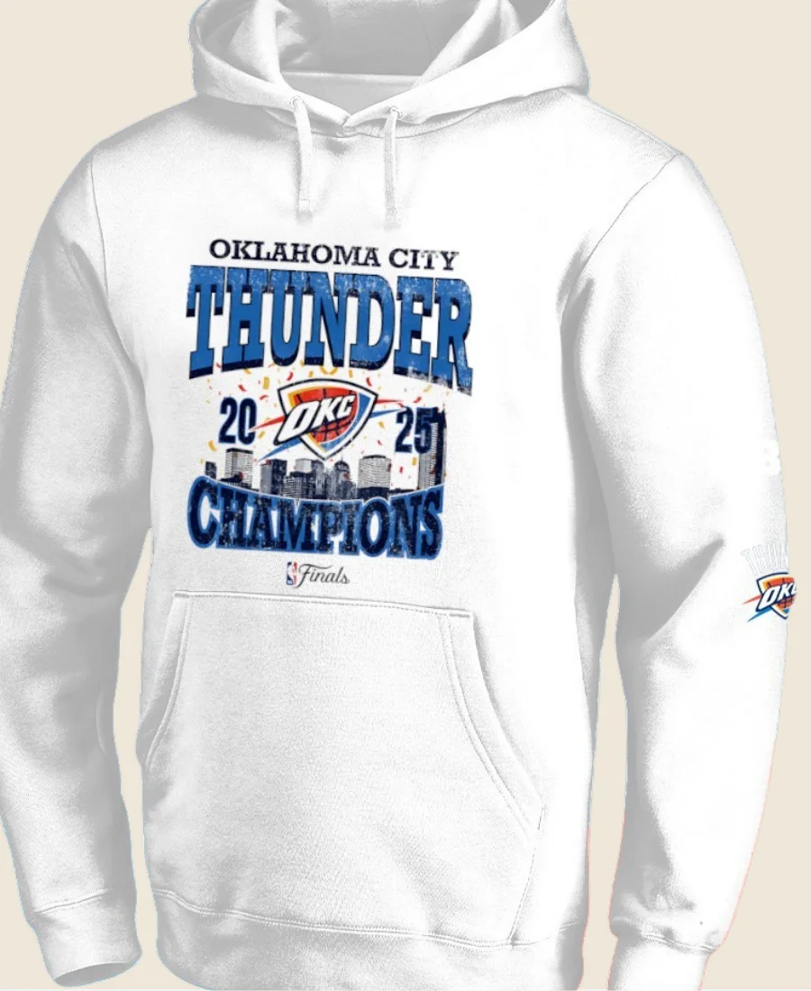 OKC Thunder 2025 Champion Hoodie