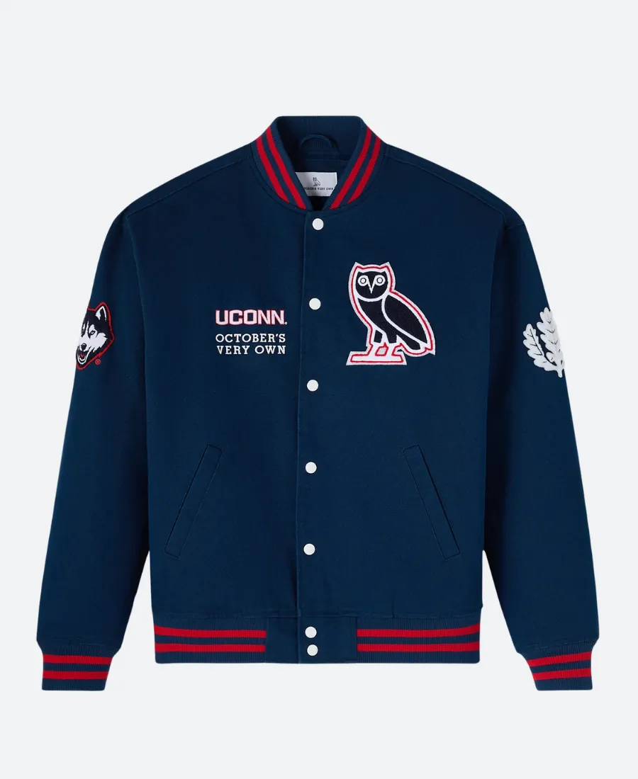OVO Uconn Huskies Varsity Jacket