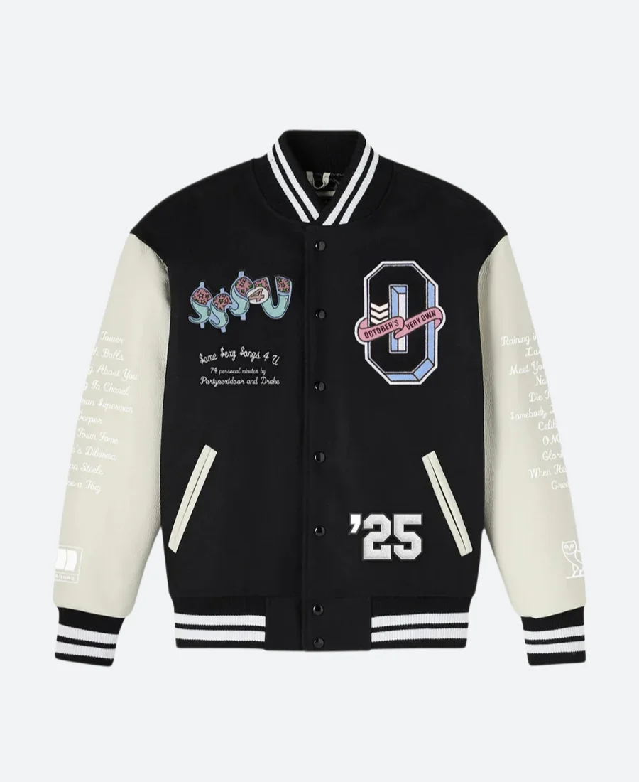 OVO X $$$4U Album Varsity Jacket