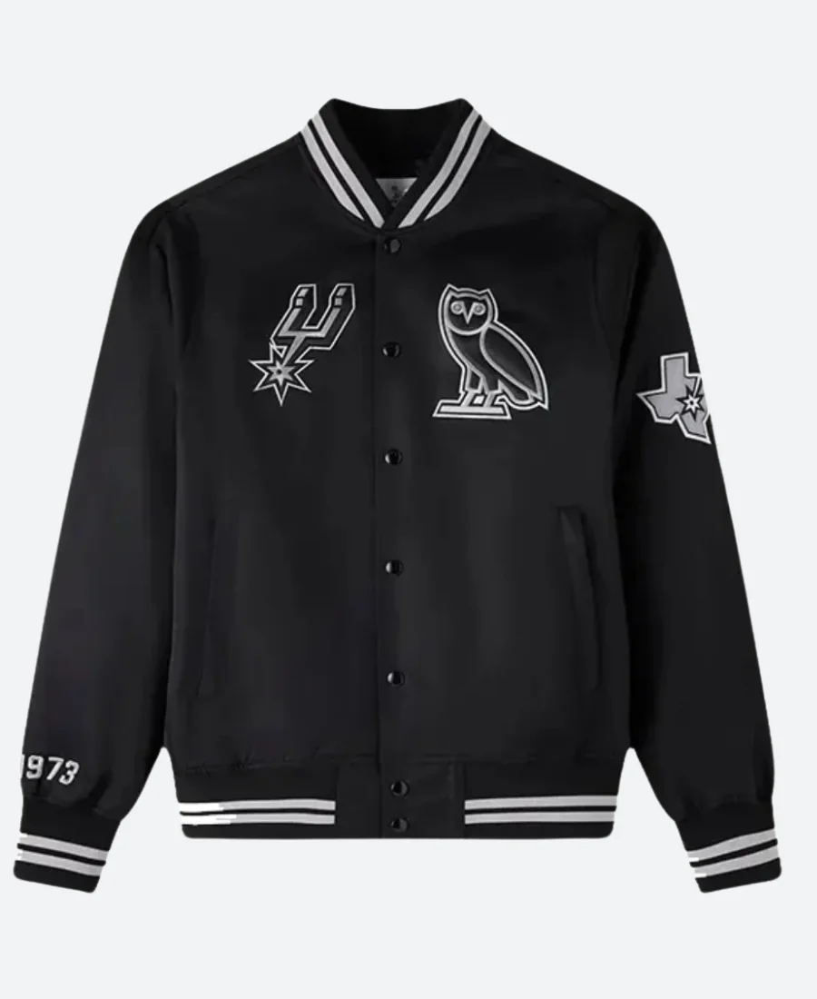 OVO X Spurs Varsity Jacket