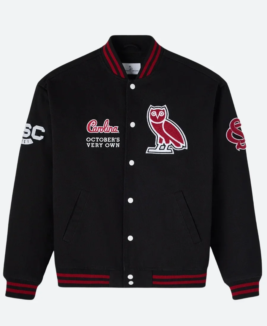 OVO X Uconn Huskies Varsity Jacket