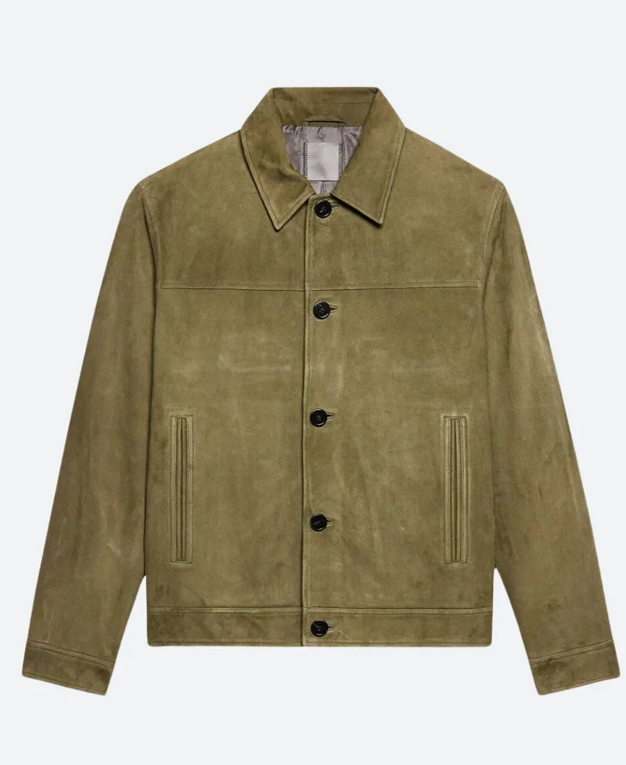 Only Murders in the Building S02 Howard Morris Suede Leather Jacket