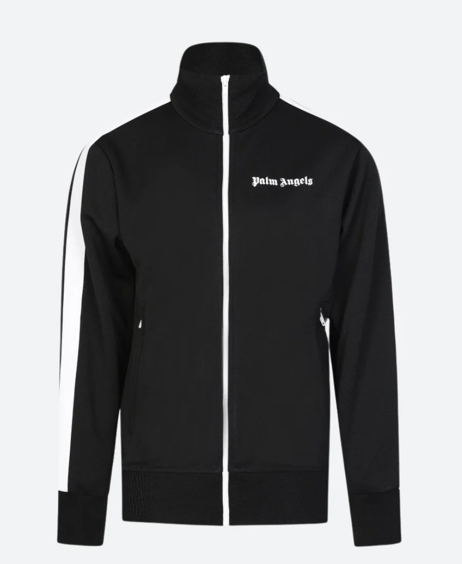Palm Angels Black Track Jacket