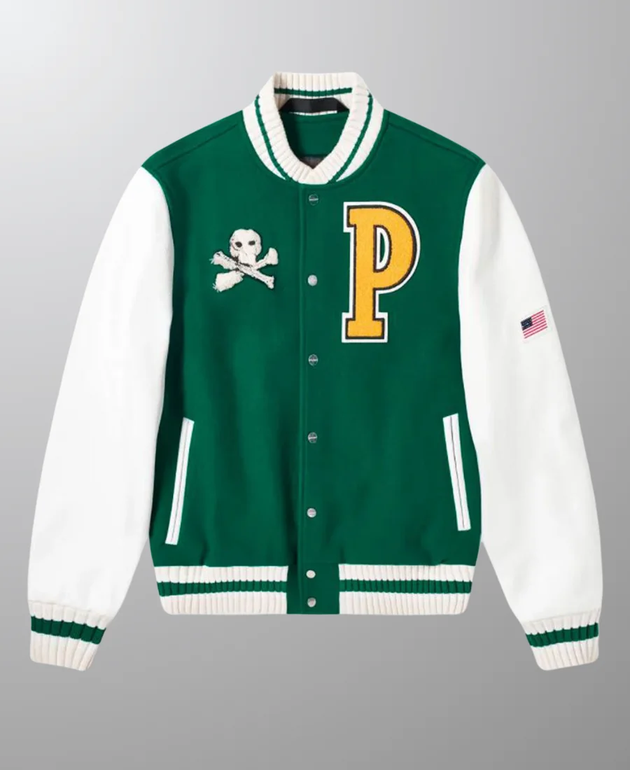 Palm Angels X Teddy Bear Varsity Jacket