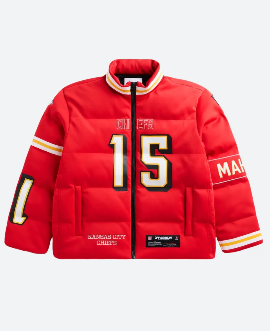Patrick Mahomes KC Chiefs Off Season Puffer Jacket