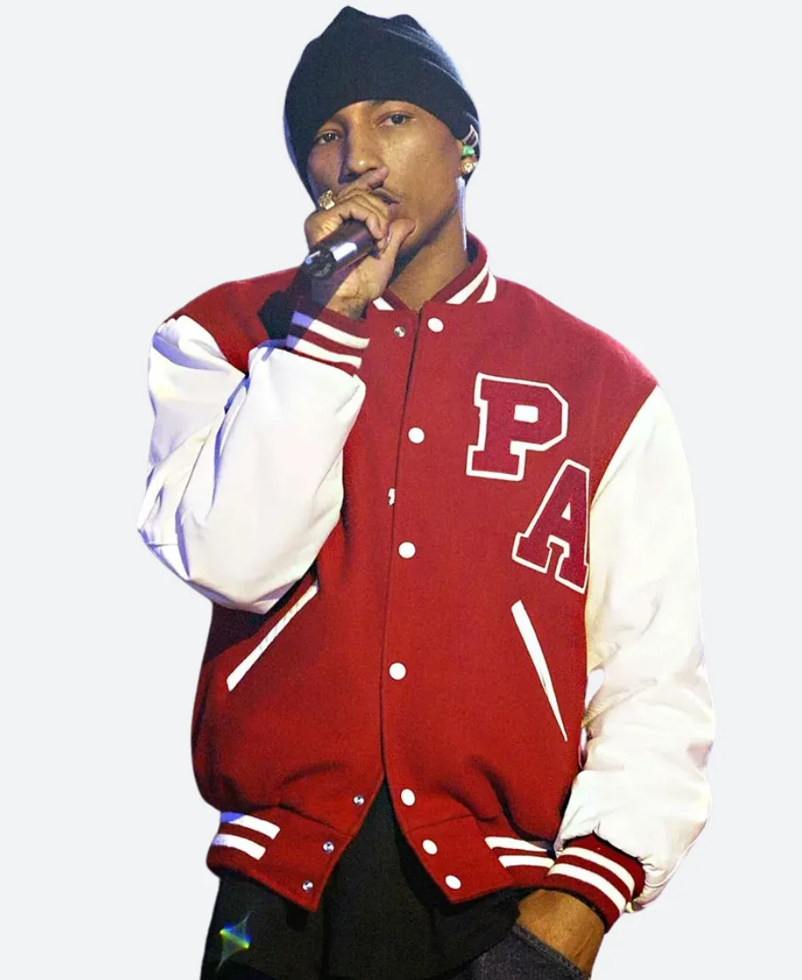 Pharrell Williams Letterman Varsity Jacket