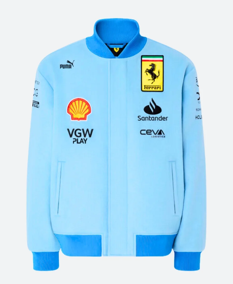 Scuderia Ferrari F1 Miami Blue Jacket