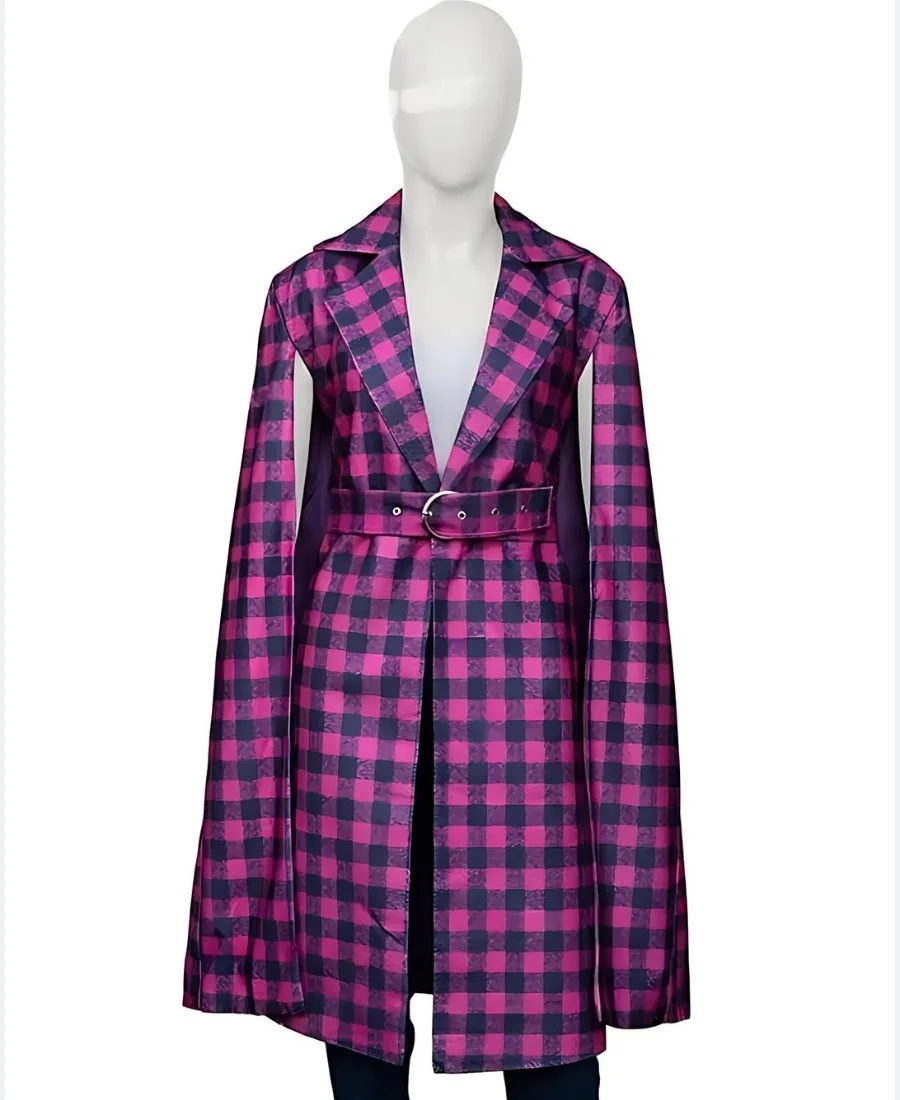 Melissa McCarthy Genie Plaid Coat