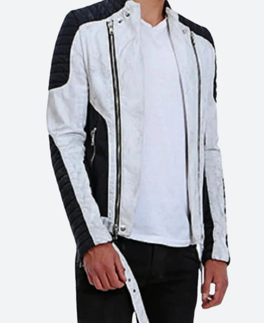 Ragnarok S02 Laurits Biker Leather Jacket