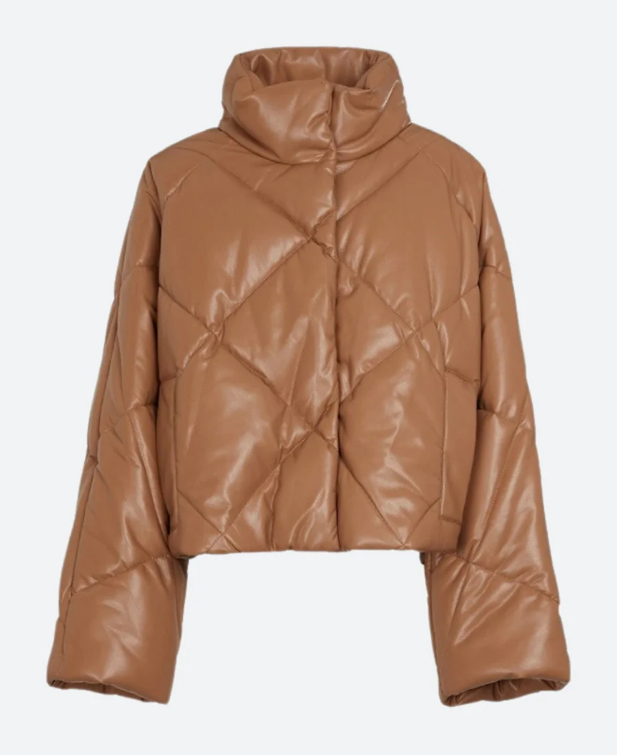 Ragnarok S03 Saxa Quilted Leather Puffer Jacket