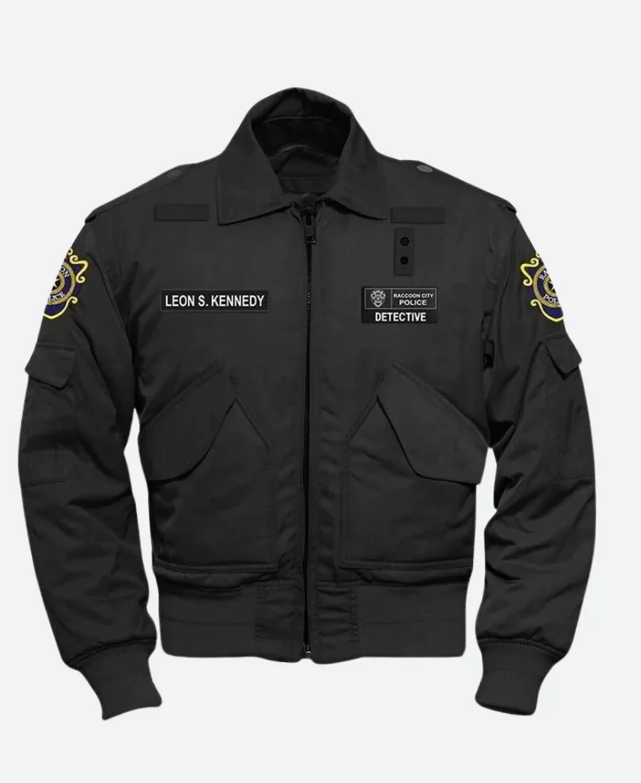 Resident Evil Detective Leon S Kennedy Rpd Jacket