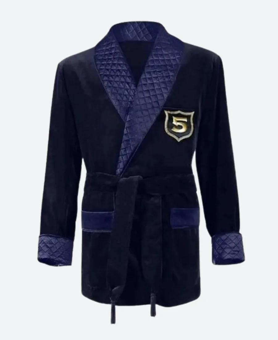 SNL Dwayne Johnson Five Timers Club Velvet Coat