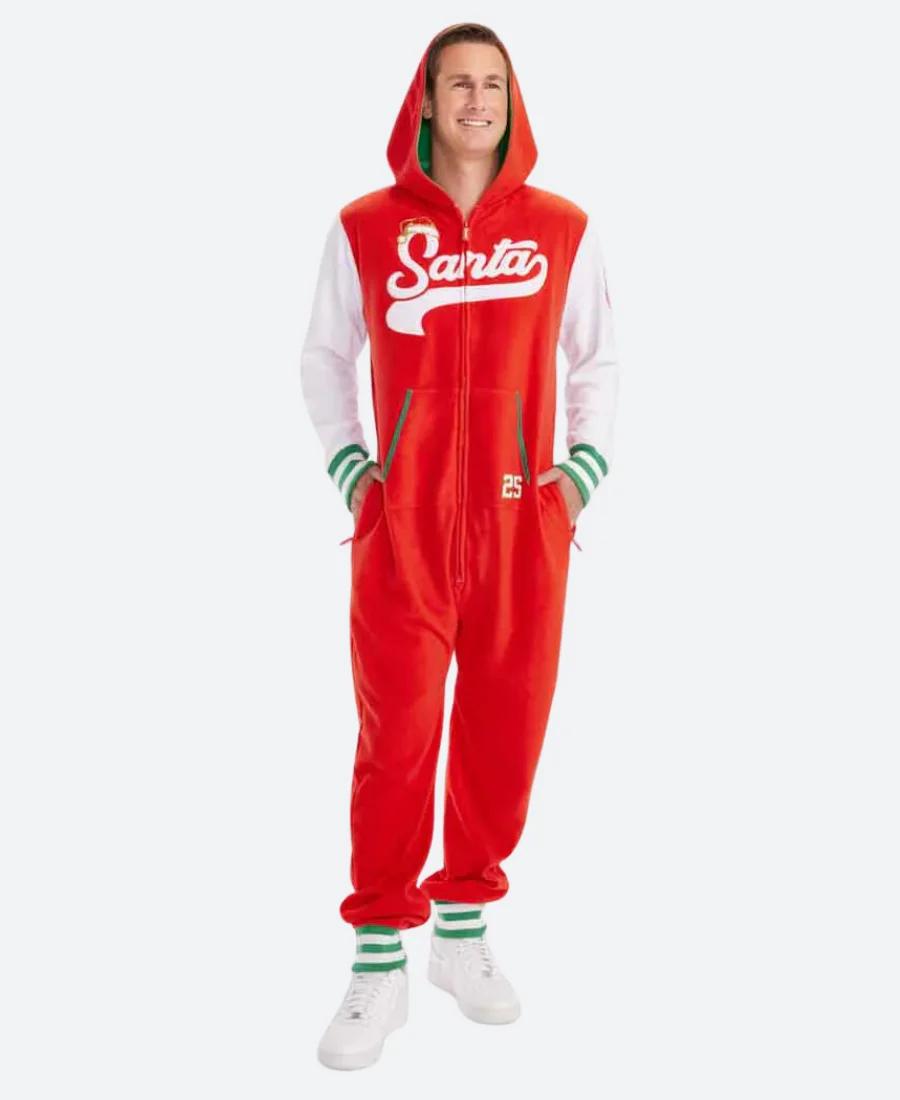 Santa Clause Santa Jumpsuit Costume