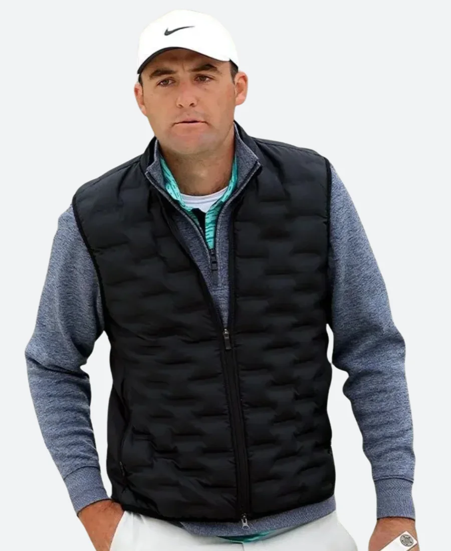 Scottie Scheffler Quilted Puffer Vest