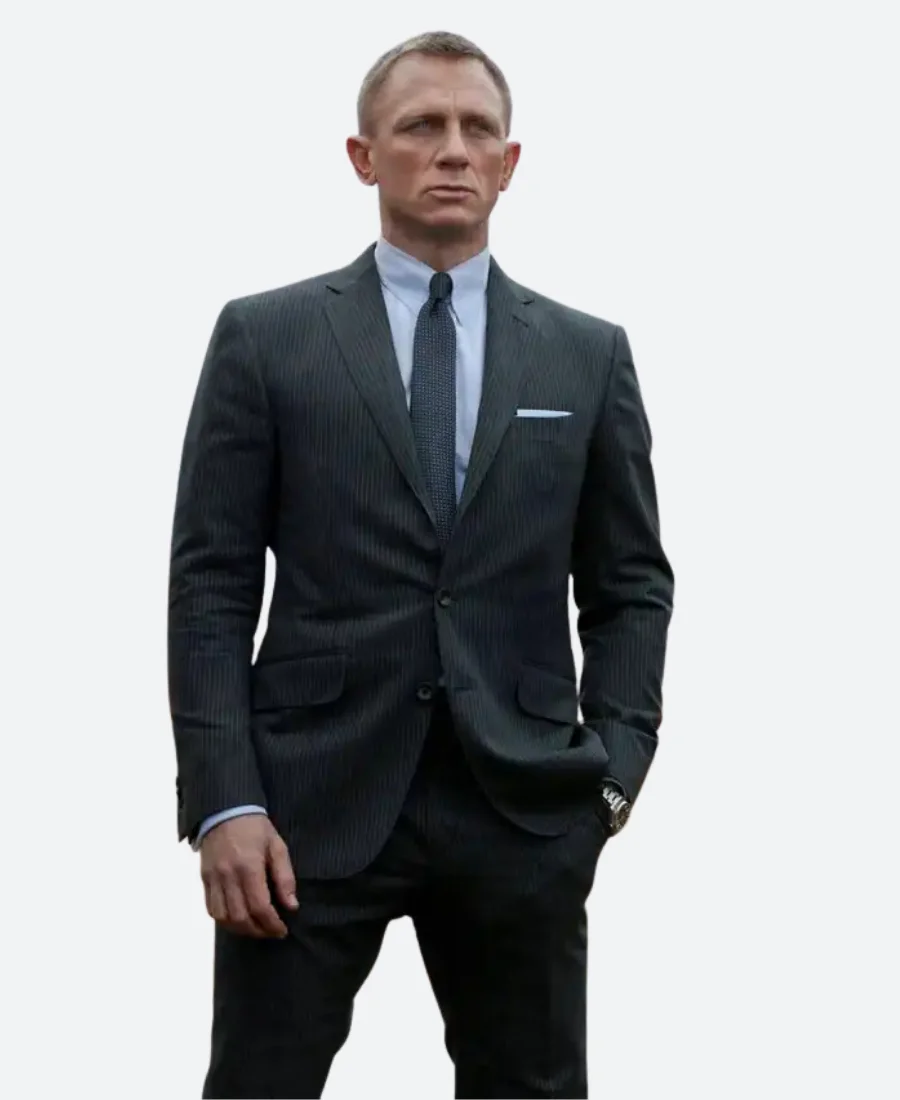 Skyfall James Bond Charcoal Suit