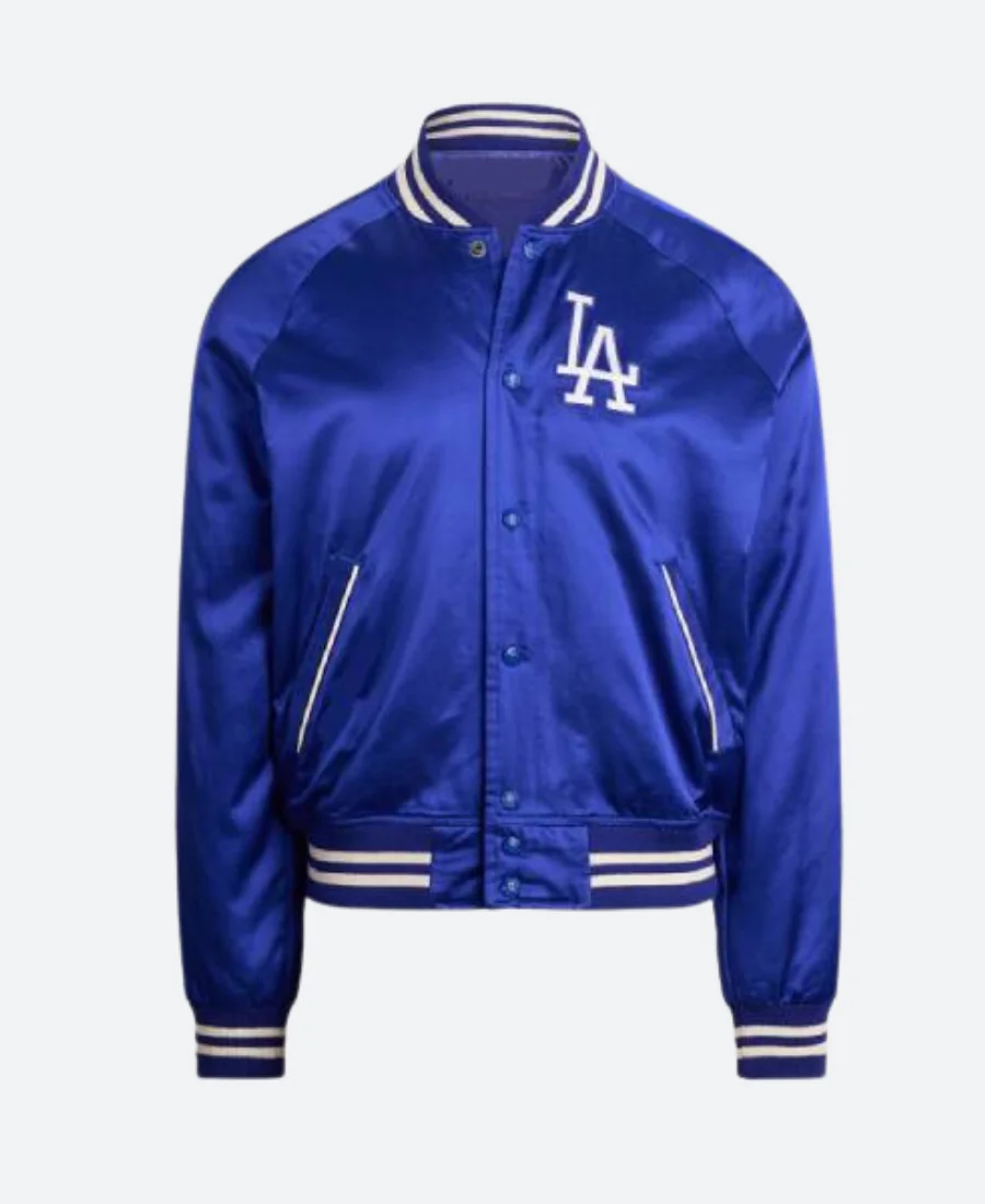 Ken Watanabe Los Angeles Dodgers Varsity Jacket