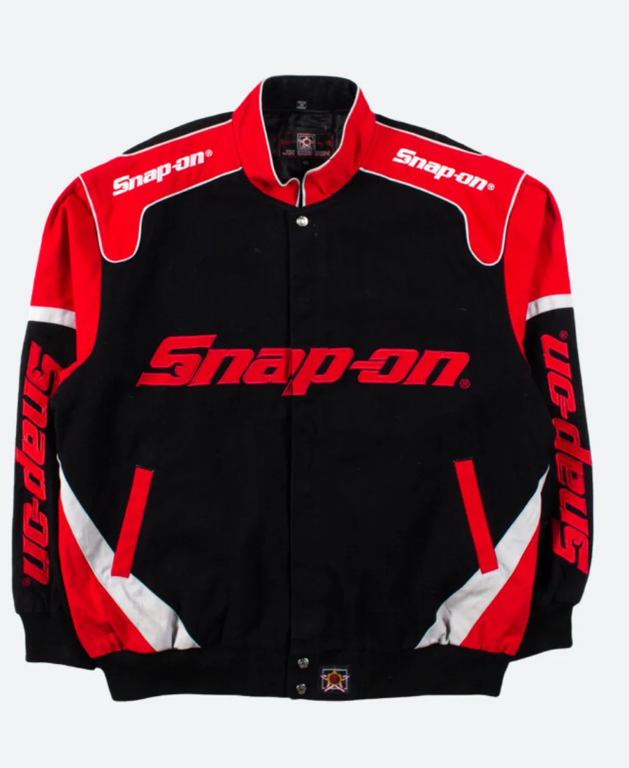 Snap On Black & Red Racing Jacket