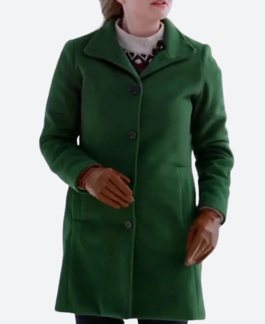 Snowy With A Chance Of Christmas Gwen Marley Long Coat