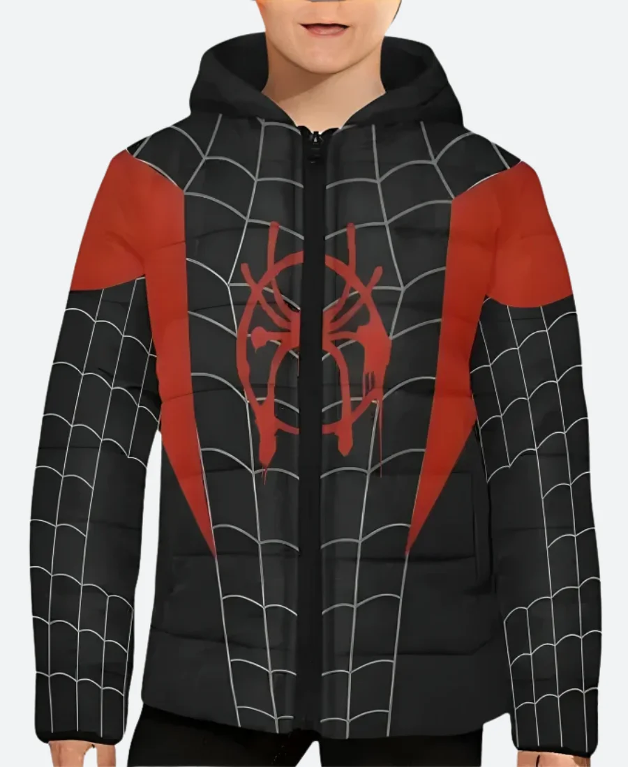 Spider-Man Miles Morales Puffer Jacket