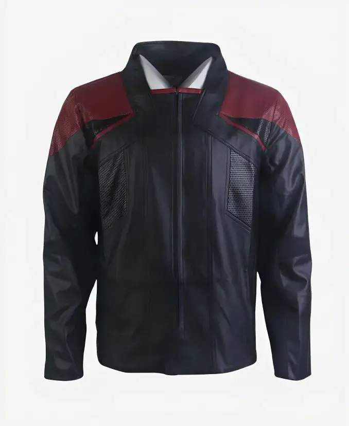 Star-Trek-Picard-Season-3-Black-Maroon-Leather-Jacket.webp