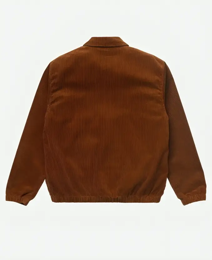 Stranger Things Max Mayfield Brown Jacket Back Image