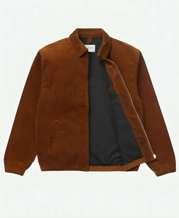 Stranger Things Max Mayfield Brown Jacket Front Image