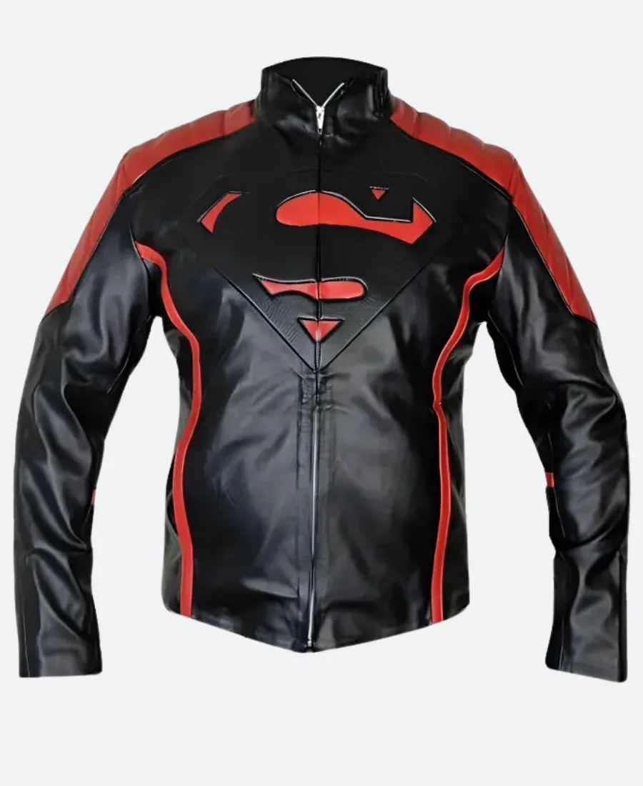 Super Man Leather Jacket