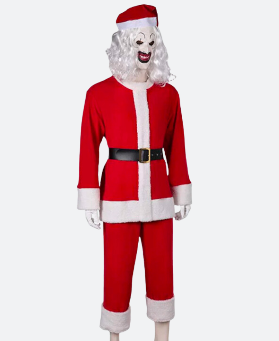 Terrifier 3 Art The Clown Santa Suit
