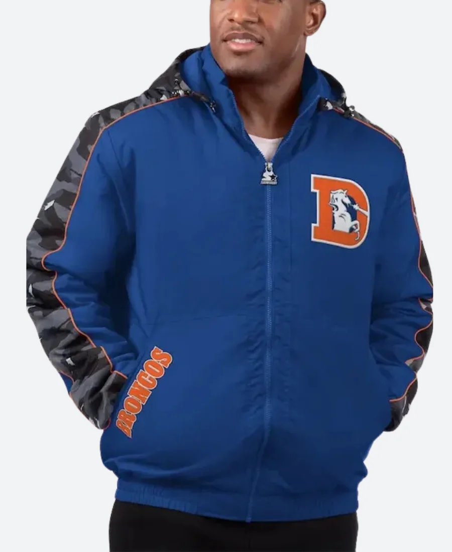 Thursday Night Gridiron Denver Broncos Hooded Jacket