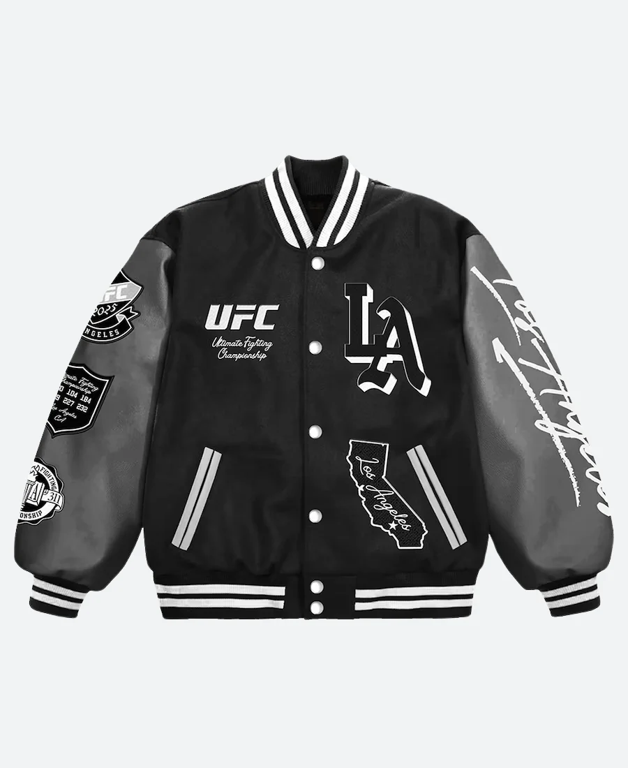 UFC 311 LA Varsity Jacket