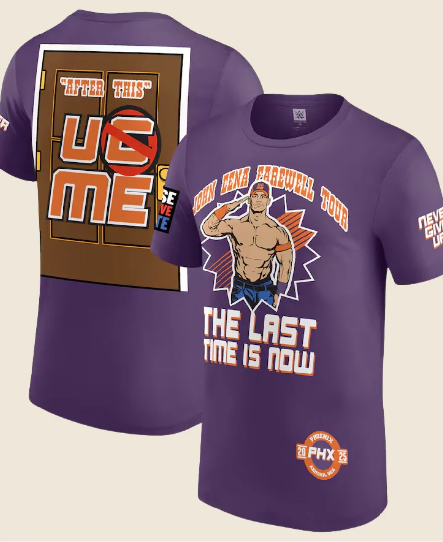 WWE RAW CM Punk challenges John Cena Jersey