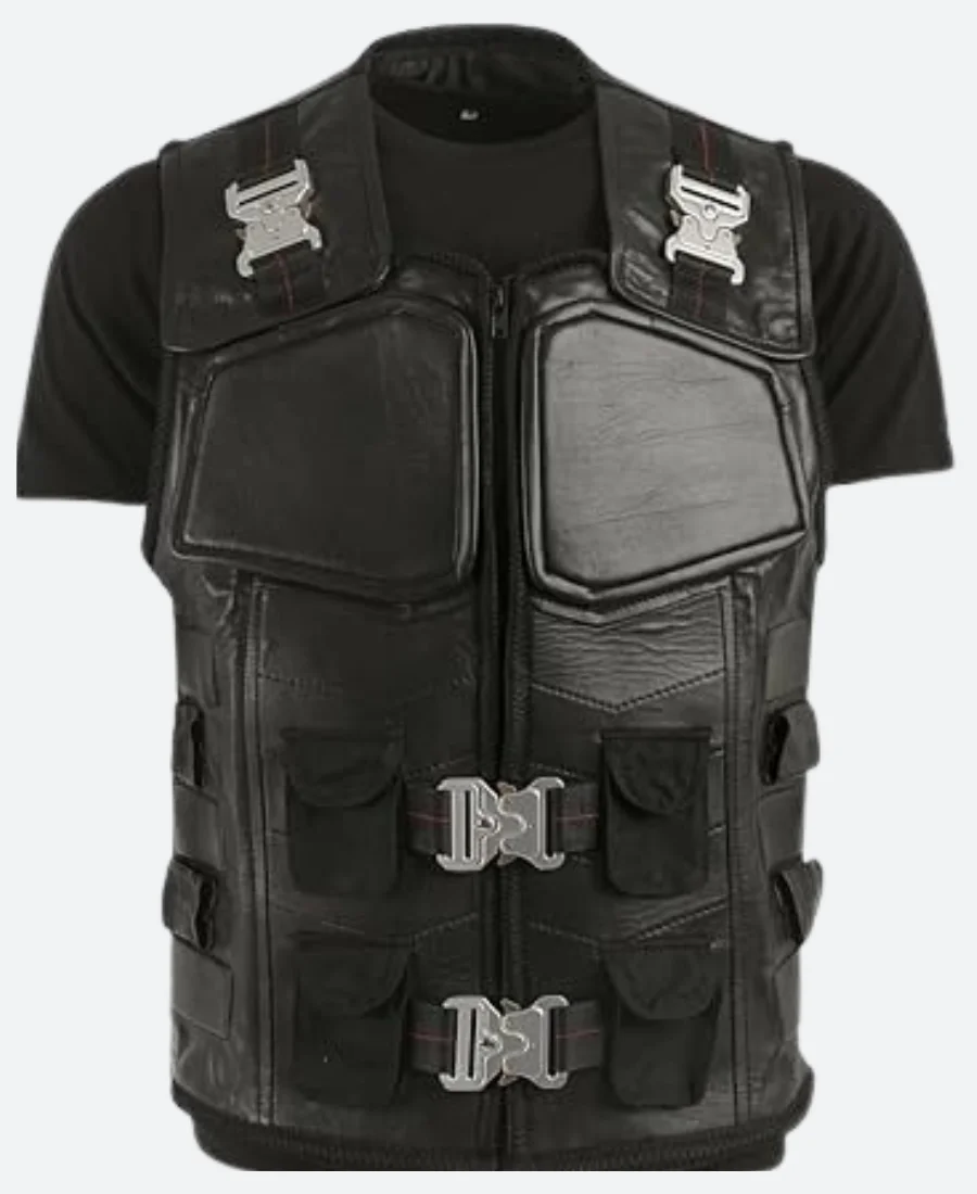 Wesley Snipes Blade Leather Vest Style 01