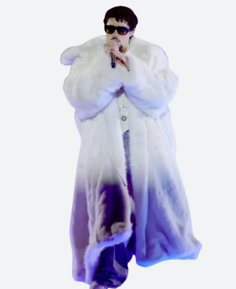 iHeartRadio Music Awards Bad Bunny Fur Coat